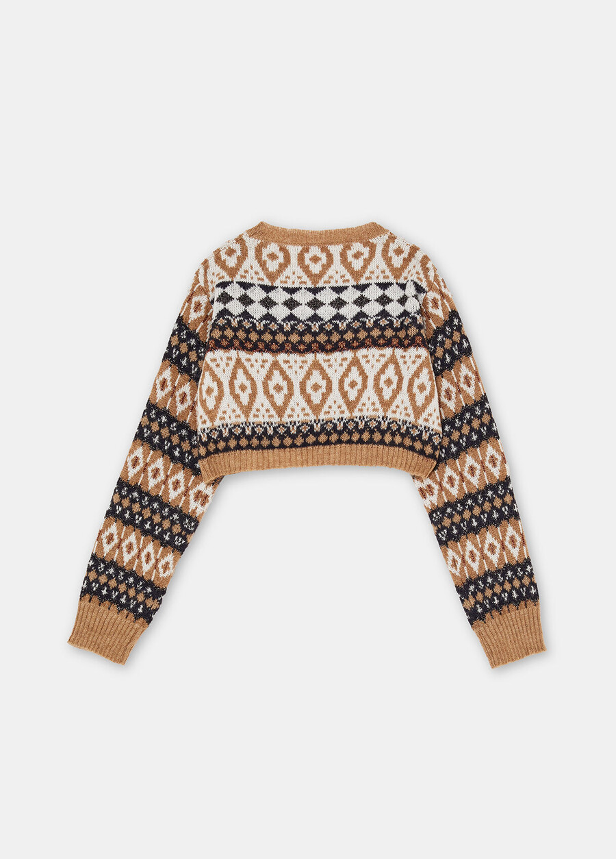 pull en jacquard dalpaga