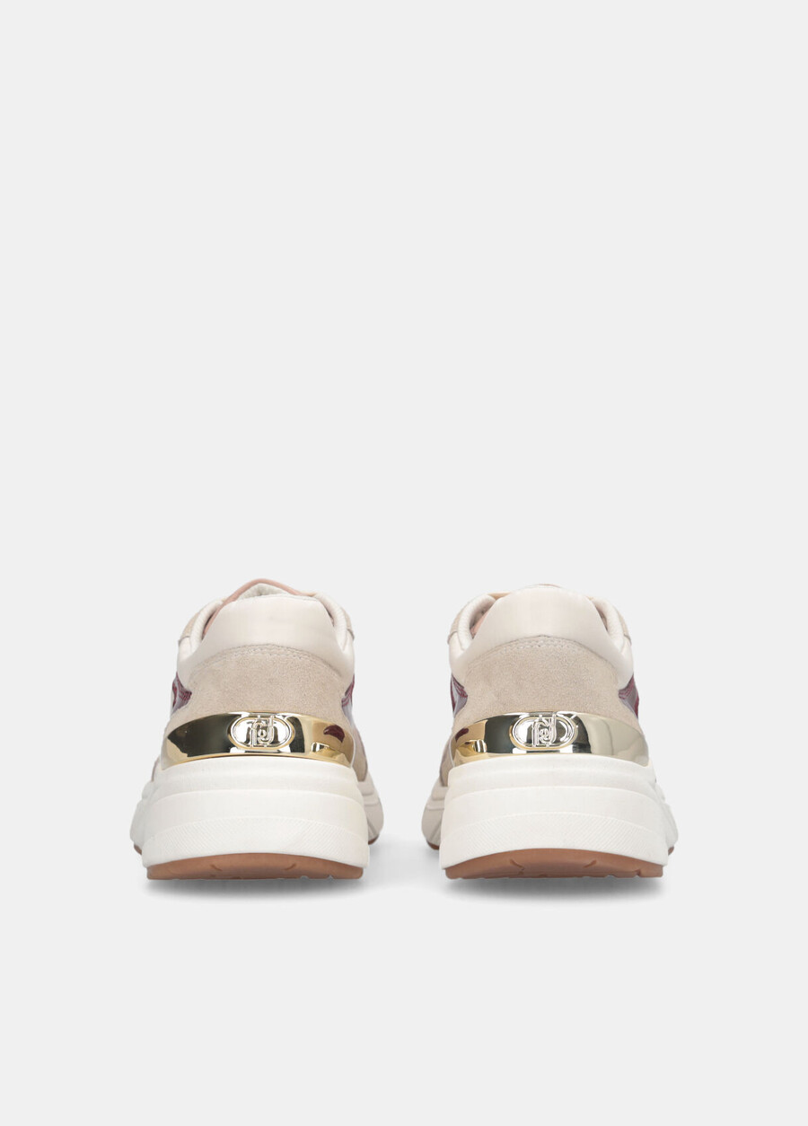 baskets en daim et nylon