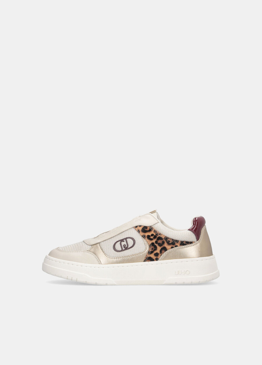 mocassins à motifs animaliers