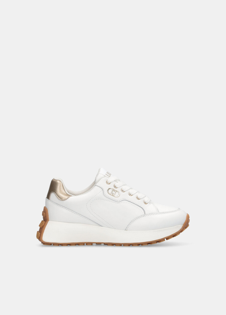 baskets en cuir