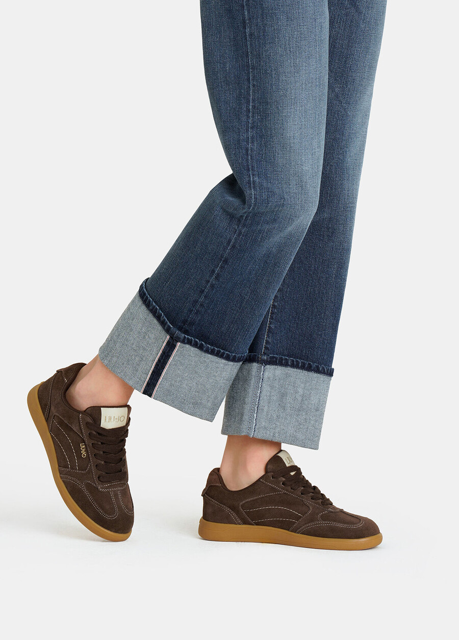 baskets en daim