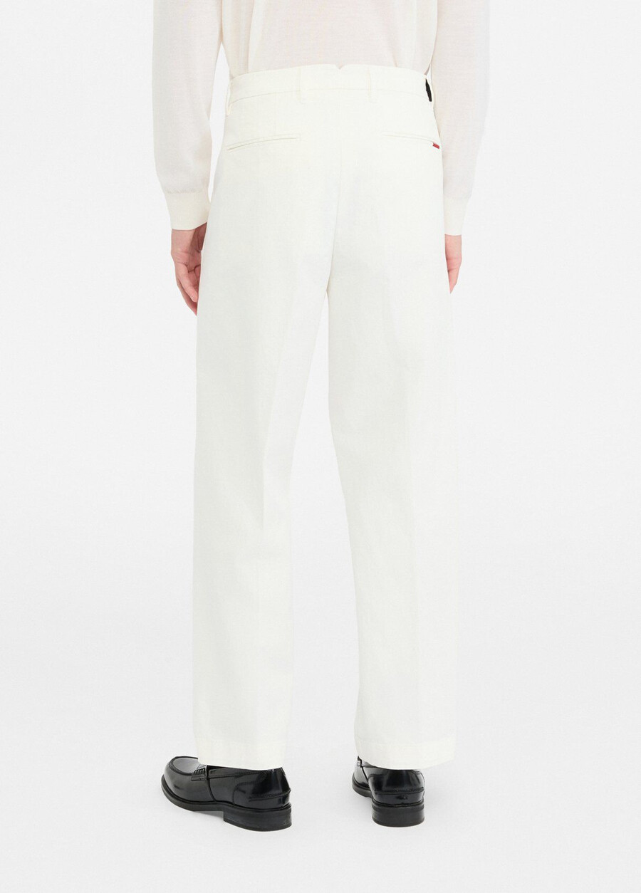 pantalon en coton avec ceinture
