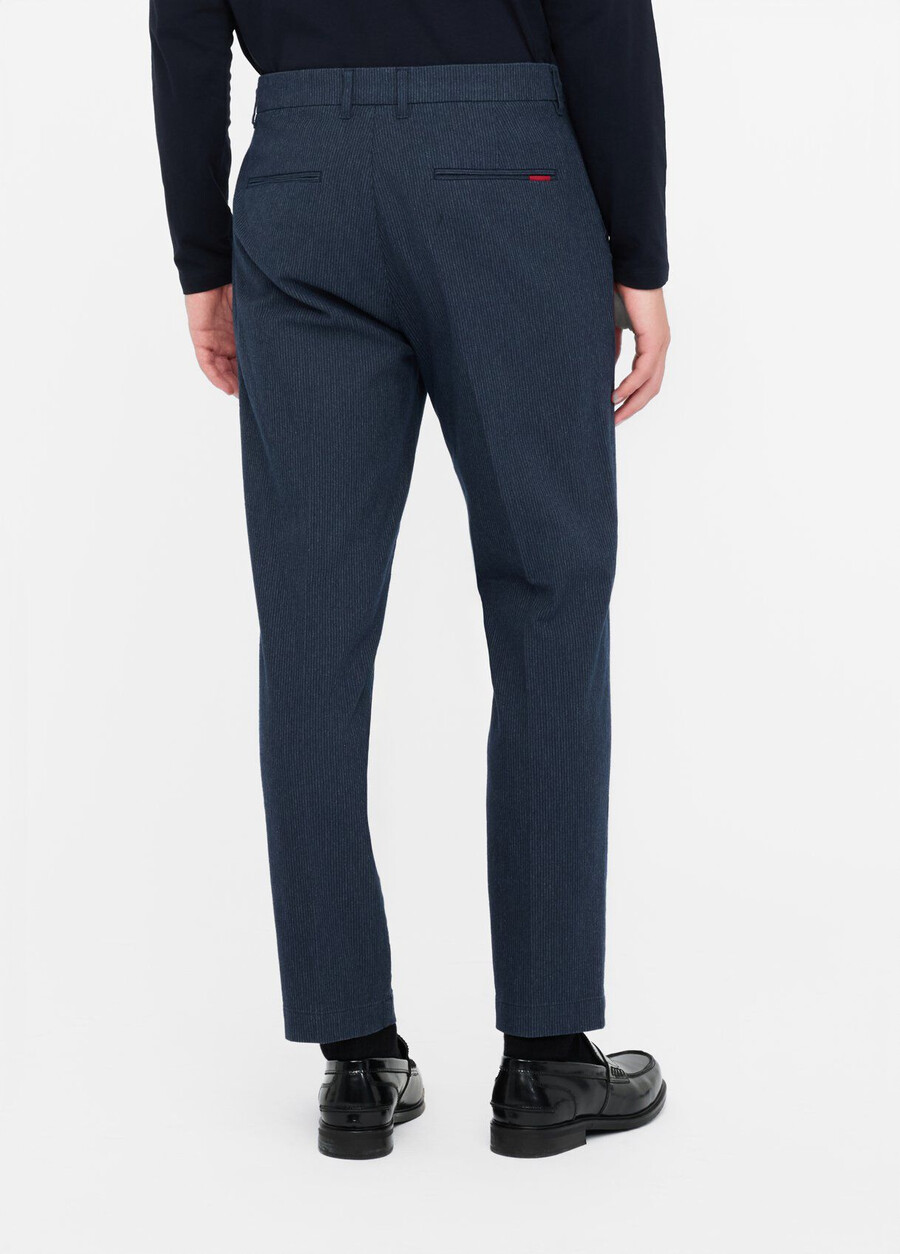 pantalon à chevrons