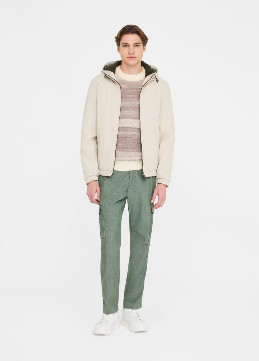 pantalon cargo en velours