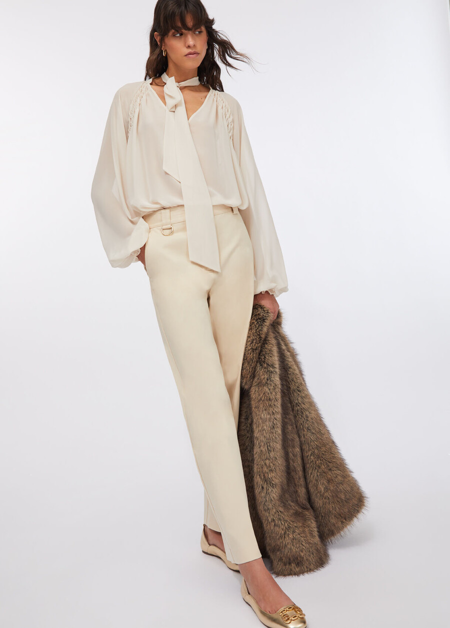 pantalon chino en coton