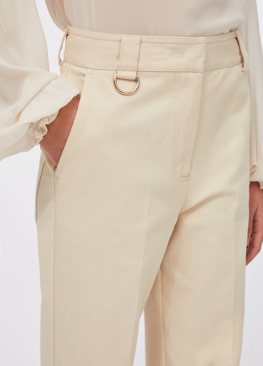 pantalon chino en coton