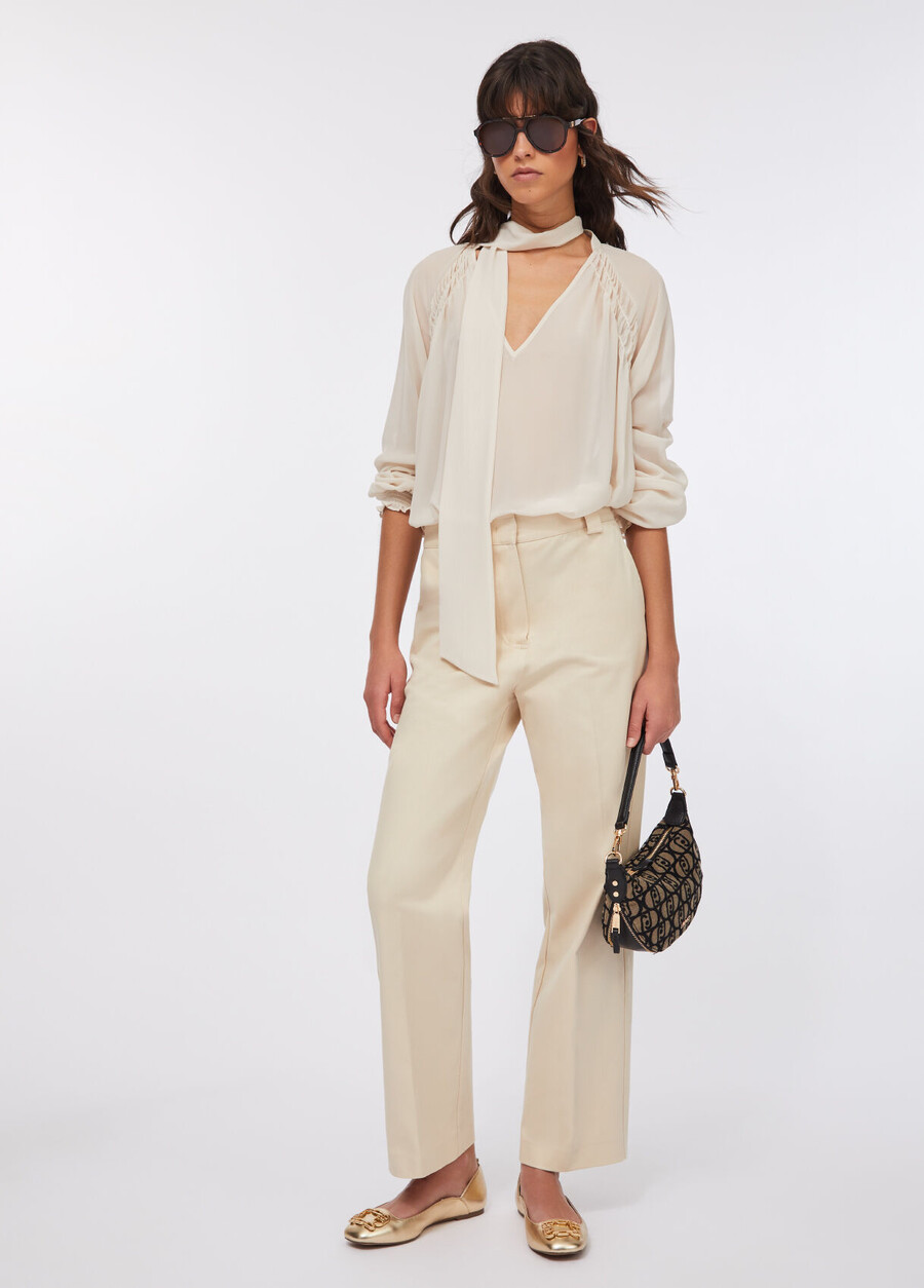 pantalon chino en coton
