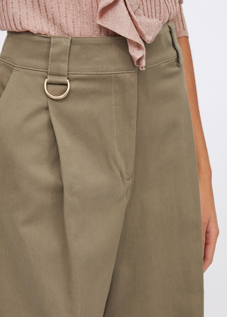 pantalon cargo en coton