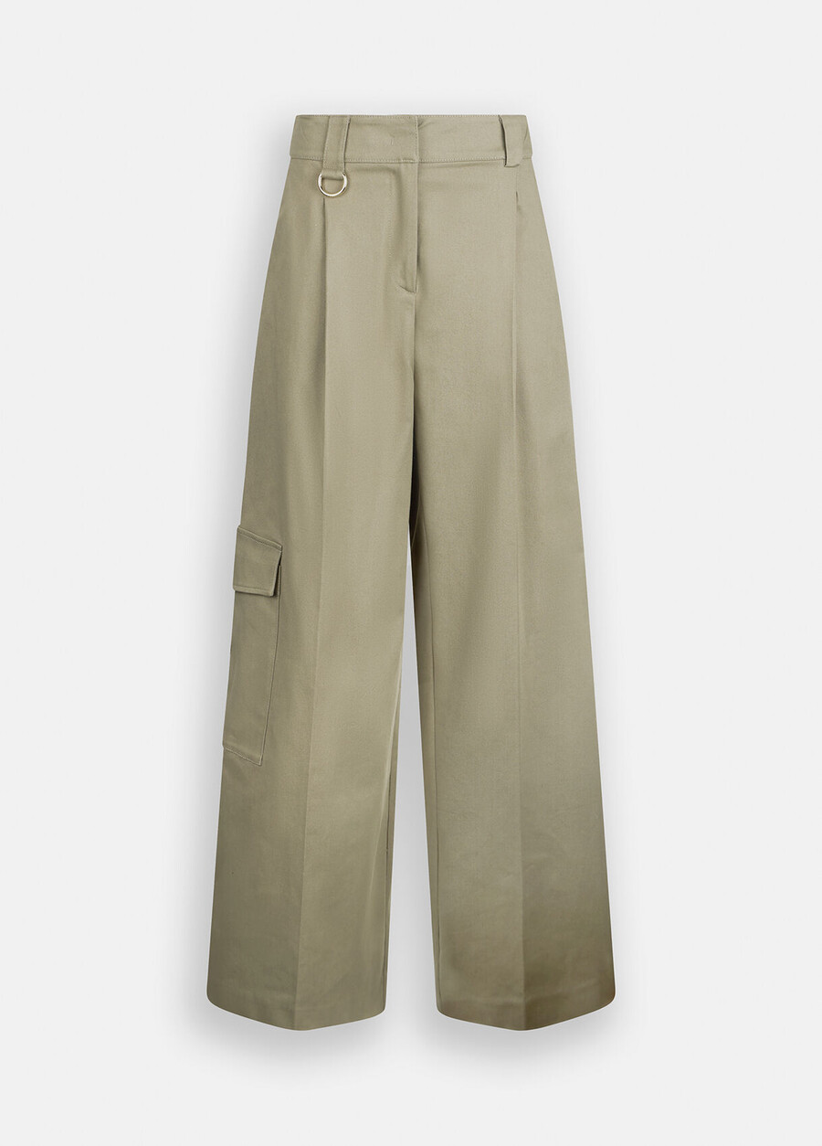 pantalon cargo en coton