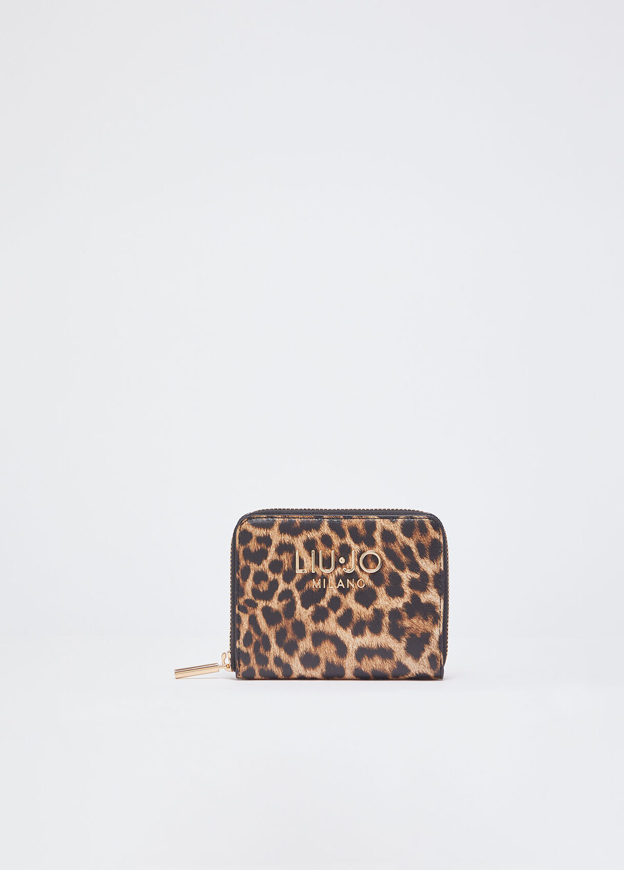 petit portefeuille à motifs animaux