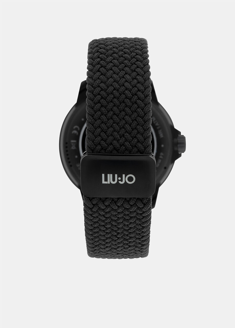 montre connectée avec bracelet en nylon